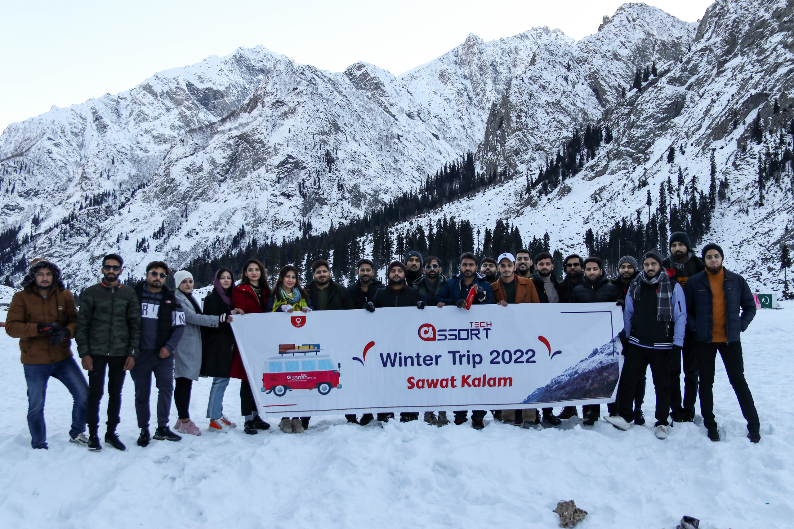 Assort Family Winter trip