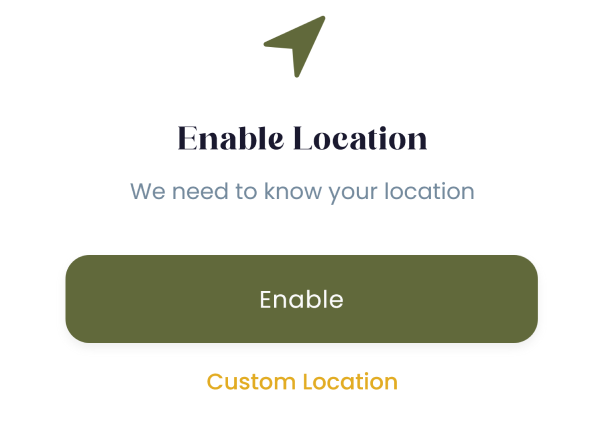 Yogi Location Permission