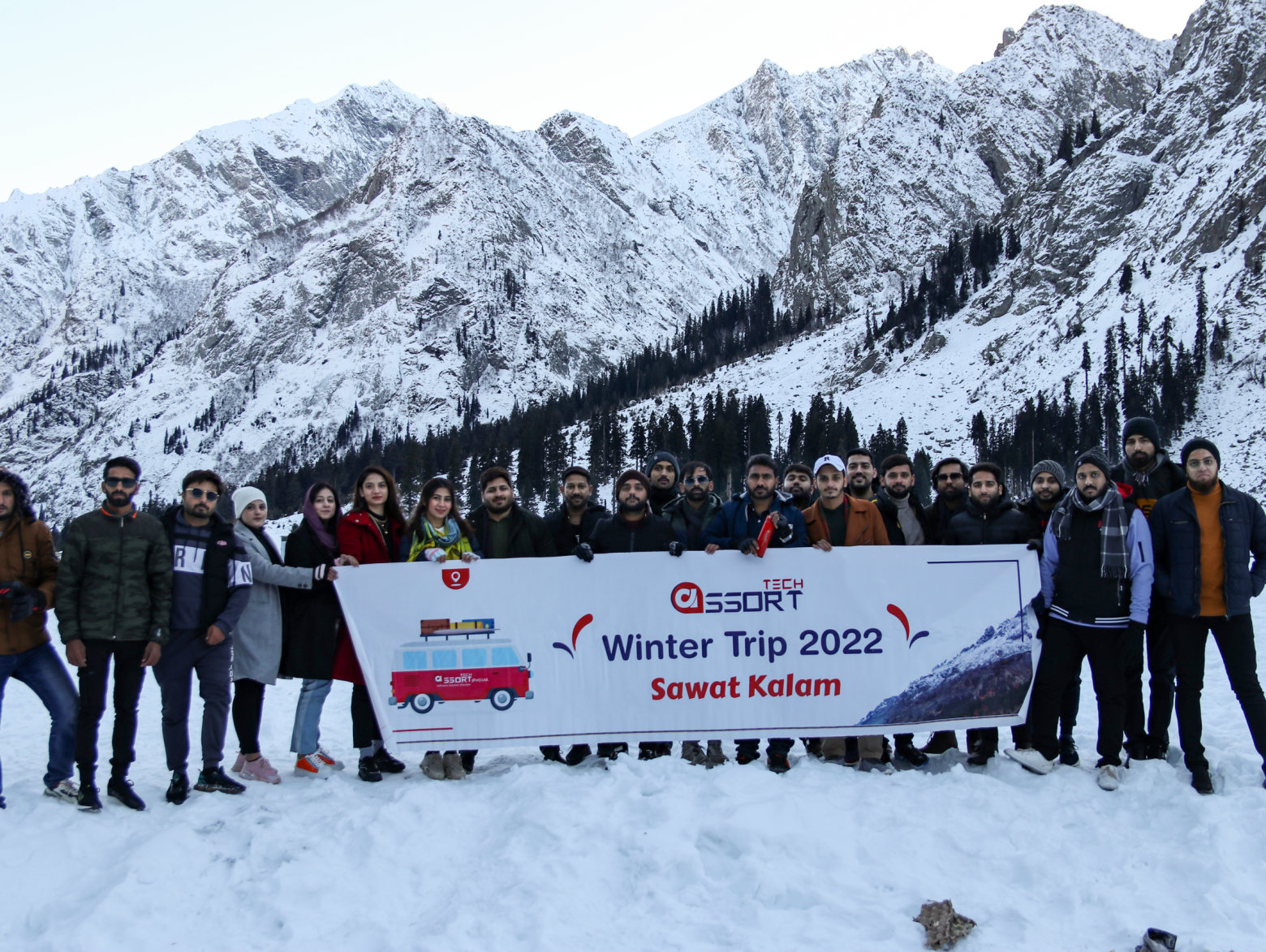Assort Family Winter trip